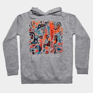 Mid Century Abstract Jazz Hoodie